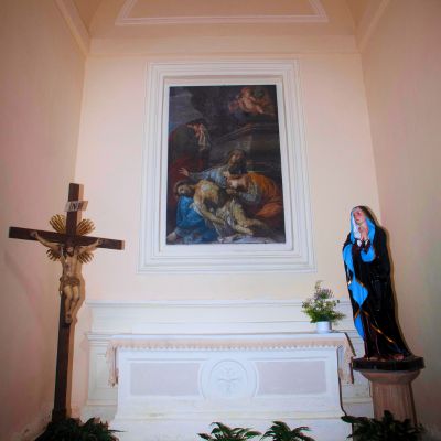 Affresco con dettagli
